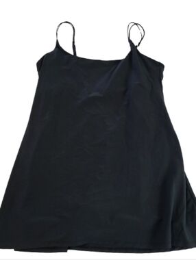 Abercrombie & Fitch Active Mini Dress Workout Tennis Black Spaghetti Strap LP